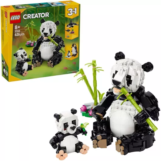 Lego Creator Wild Animals: Panda Family για 8+ Ετών #31165
