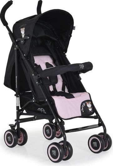 Καρότσι Μωρού Moni από 6 Μηνών Jerry Ροζ