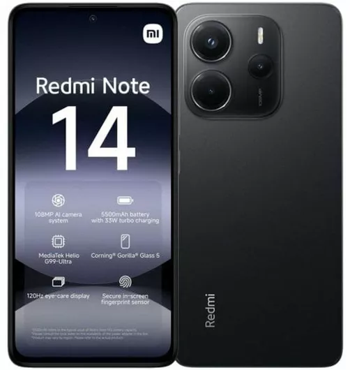 Xiaomi Redmi Note 14 4G NFC 6GB 128GB Midnight Black