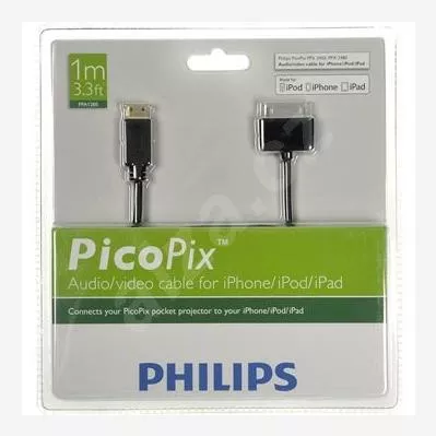 Καλώδιο Projector Philips PPA1280 Phone/iPad mini-HDMI για Philips' PicoPix PPX2480 1m Μαύρο