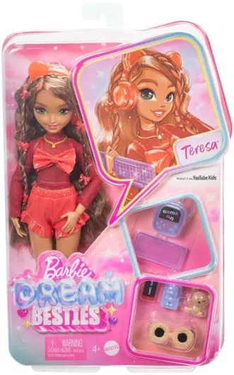 Κούκλα Barbie Mattel Dream Besties Teresa για 4+ Ετών