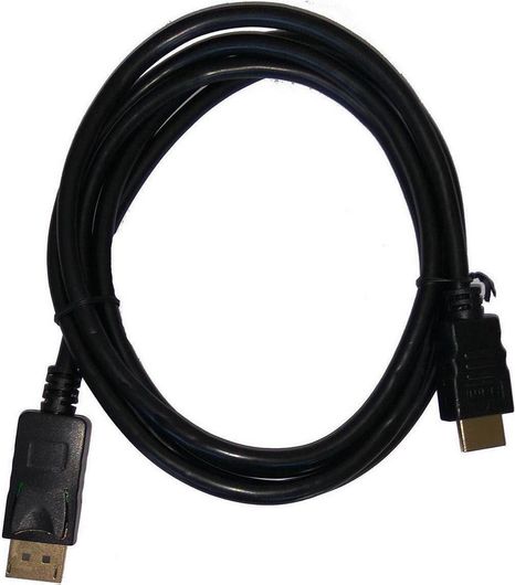 Καλώδιο NG NG-DP-HDMI-2M DisplayPort male σε HDMI male 1.8m Μαύρο