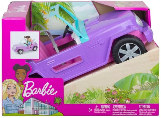 Όχημα της Barbie Mattel Jeep για 3+ Ετών