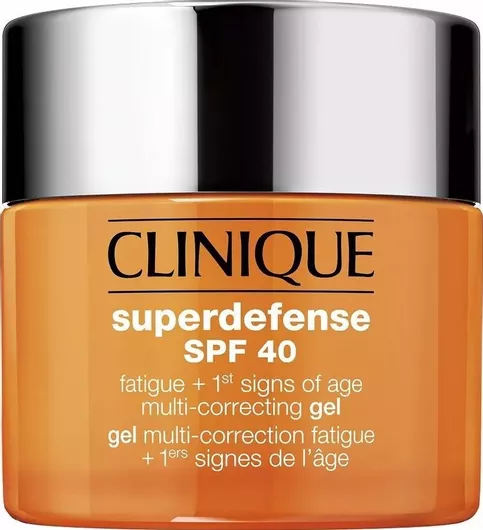 Clinique Superdefense Fatigue & 1st Signs of Age Gel Προσώπου Ημέρας με SPF40 για Ενυδάτωση & Αντιγήρανση με Βιταμίνη C 30ml