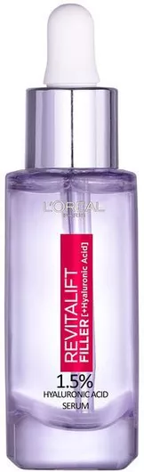 Serum Προσώπου L'Oreal Paris Revitalift Filler 1.5% Ενυδατικό & Αντιγηραντικό με Βιταμίνη C & Υαλουρονικό Οξύ για Λάμψη 30ml