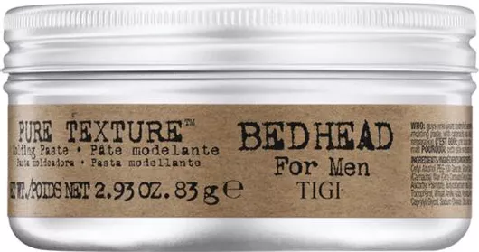Paste Μαλλιών Tigi Bed Head Pure Texture για Δυνατό Ματ Αποτέλεσμα 85gr