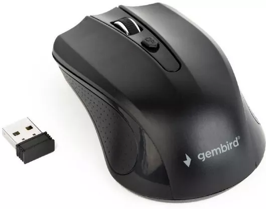 Gembird MUSW-4B-04 Ασύρματο Ποντίκι Μαύρο
