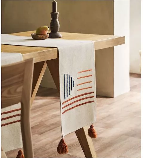 Ράνερ Gofis Home Γεωμετρικό 33x150cm Μπεζ