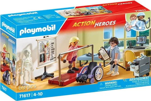 Playmobil City Life Κέντρο Αποκατάστασης για 4+ Ετών #71617