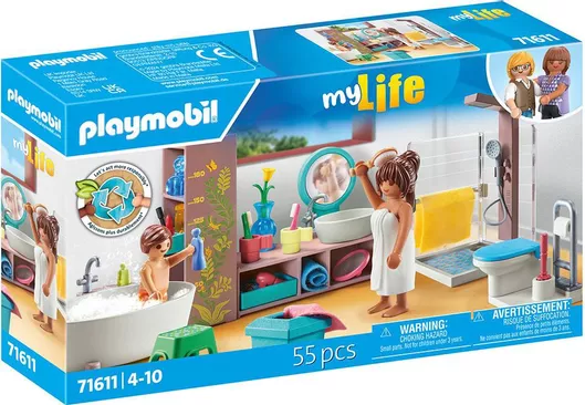 Playmobil MyLife Μοντέρνο Σπίτι Μοντέρνο Μπάνιο για 4-10 ετών