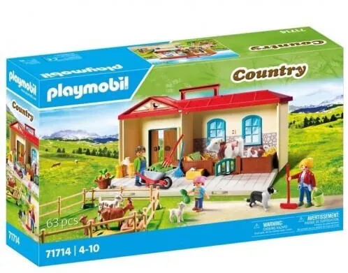 Playmobil Country Βαλιτσάκι Φάρμα Των Ζώων #71714 για 4+ Ετών