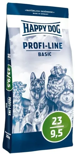 Ξηρά Τροφή Happy Dog Profi-Line Basic 23/9,5 20kg για Ενήλικους Σκύλους Μεσαίων & Μεγαλόσωμων Φυλών με Πουλερικά