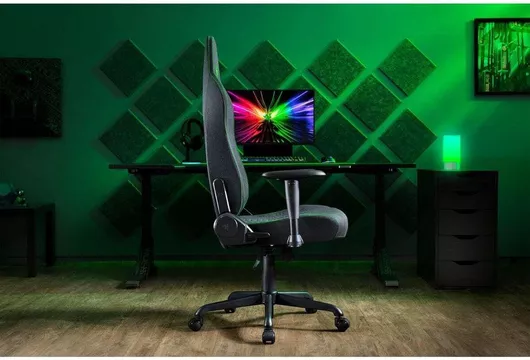 Καρέκλα Gaming Razer Iskur V2 X με Ρυθμιζόμενα Μπράτσα Υφασμάτινη Μαύρο/Πράσινο