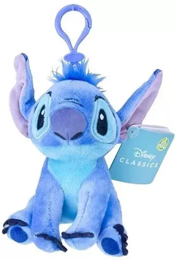 Μπρελόκ Disney Stitch Λούτρινο 13cm Mπλε