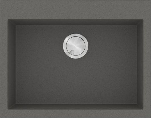 Νεροχύτης Sanitec Ultra Granite 809 Ένθετος από Συνθετικό Γρανίτη Μ60xΠ50cm Pietra