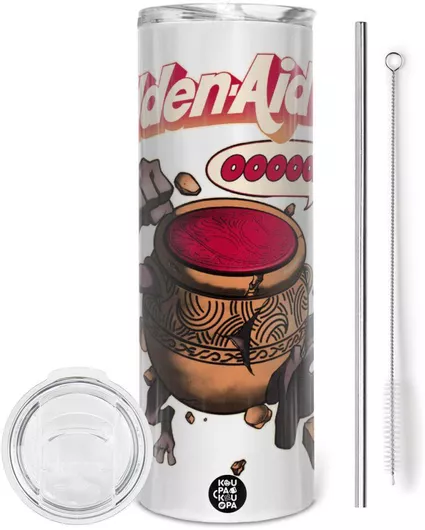 Ποτήρι Θερμός Elden Ring Inspired Elden Ring Inspired Tumbler από Ανοξείδωτο Ατσάλι 600ml Ασημί