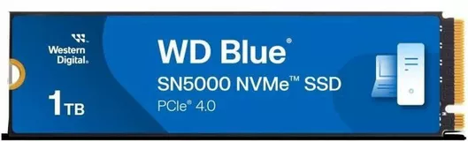 SSD Western Digital Blue SN5000 1TB M.2 NVMe PCI Express 4.0