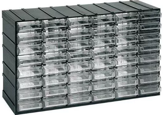 Συρταριέρα Εργαλείων ArtPlast Πλαστική 48 Θέσεων 38.2x14.8x23cm