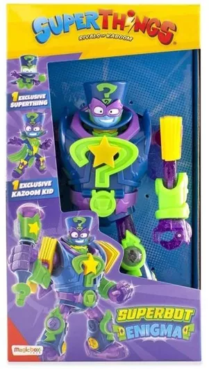 Action Figure AS Company SuperThings Superbot με Φιγούρες Enigma για 3+ Ετών