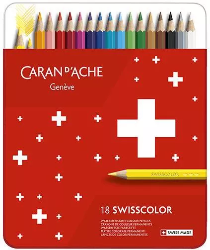 Σετ Ξυλομπογίες Caran D'ache 18τμχ Φ2.8mm