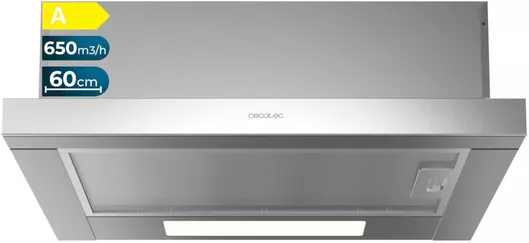 Απορροφητήρας Κουζίνας Cecotec Bolero Flux TLM 606500 Συρόμενος 70W 60cm Inox