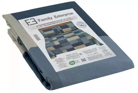 Σετ Μαξιλαροθήκες Family Enterprise 007409011Σ72 50x70cm 2τμχ Πολύχρωμες