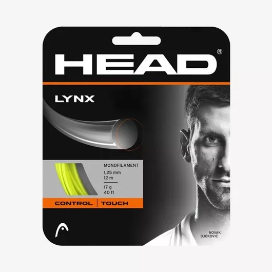 Χορδή Τένις Head Μονοκλωνική Lynx 1.20mm 12m Κίτρινη