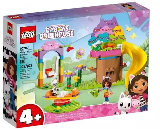 Lego Gabby's Dollhouse Kitty Fairy's Garden Party για 4+ Ετών #10787