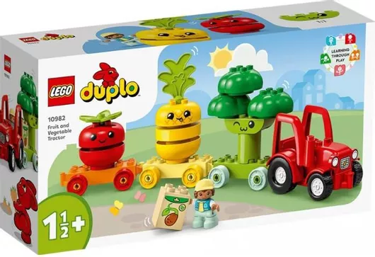 Lego Duplo Fruit And Vegetable Tractor για 18+ Μηνών #10982