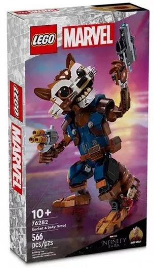 Lego Super Heroes Rocket & Baby Groot για 10+ Ετών #76282
