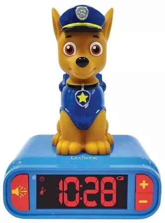 Επιτραπέζιο Ρολόι Lexibook Paw Patrol Chase Ψηφιακό με Ξυπνητήρι