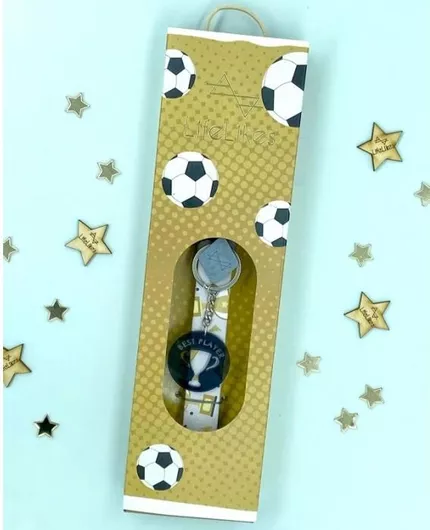 Πασχαλινή Λαμπάδα Life Likes με Στολίδι με Ποδόσφαιρο Κίτρινο