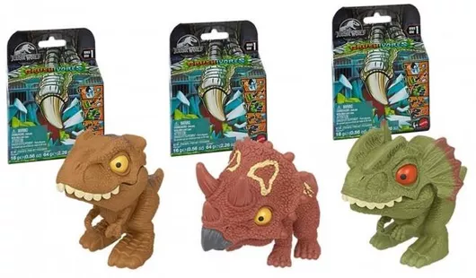Action Figure Mattel Jurassic World Crushivores Δεινόσαυροι για 3+ Ετών Τυχαία Επιλογή Σχεδίου