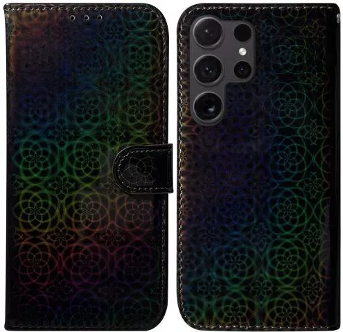 Θήκη Κινητού Book Cover για Samsung Galaxy S25 Ultra Δερματίνη με Σταντ/με Υποδοχή Κάρτας Μαύρο