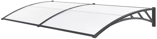 Πολυκαρμπονικό Στέγαστρο Πόρτας/Παραθύρου Vesta 200x100cm