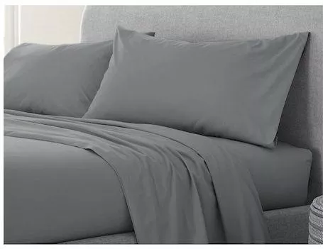 Σετ Μαξιλαροθήκες Γαρύφαλλο KYMT-1267R 50x70cm 2τμχ Γκρι