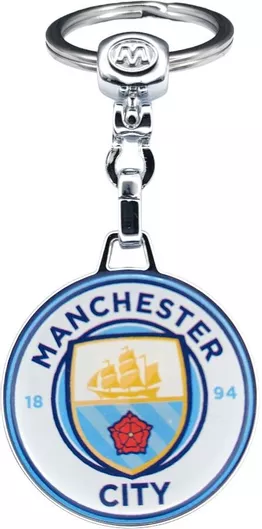 Μπρελόκ Manchester City από Μέταλλο Γαλάζιο