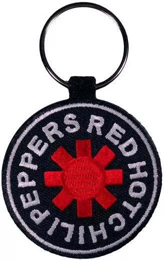 Μπρελόκ Red Hot Chili Peppers από Ύφασμα Μαύρο