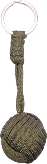 Μπρελόκ Monkey Fist από Ύφασμα Πράσινο