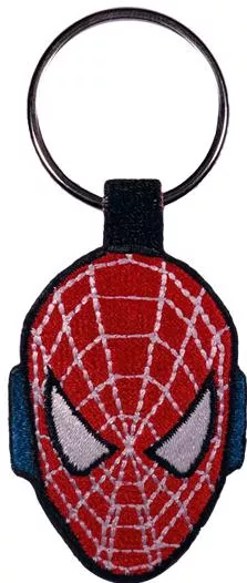 Μπρελόκ Spiderman από Ύφασμα Κόκκινο