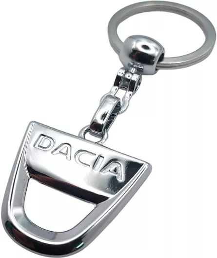 Μπρελόκ Dacia από Μέταλλο Ασημί