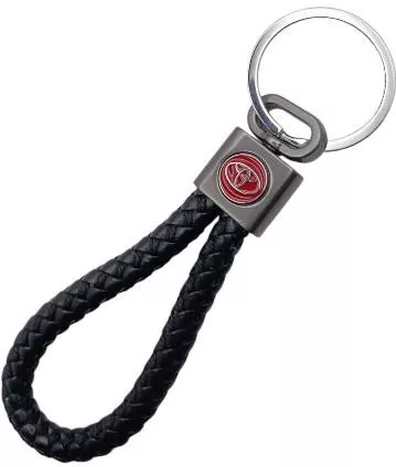 Μπρελόκ Toyota από Δέρμα Μαύρο
