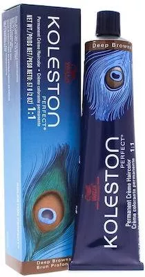 Μόνιμη Βαφή Μαλλιών Wella Koleston Perfect Deep Browns 4/75 Καστανό Καφέ Μαονί 60ml 
