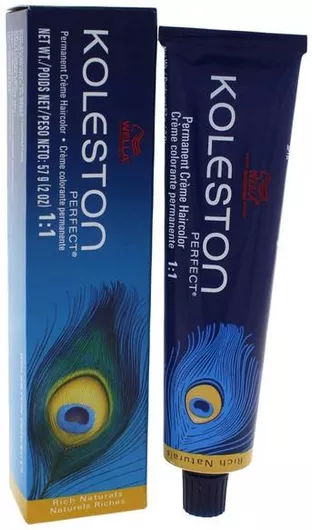 Μόνιμη Βαφή Μαλλιών Wella Koleston Perfect Rich Naturals 8/38 Ξανθό Ανοιχτό Χρυσό Περλέ 60ml 