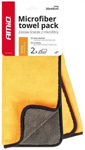 Πετσέτες Στεγνώματος Amio Μικροϊνών 30x40cm Σετ 2τμχ