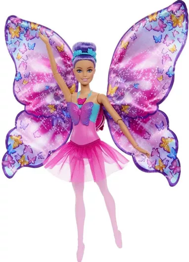 Barbie Κούκλα Mattel Μπαλαρίνα Πεταλούδα για 3+ Ετών