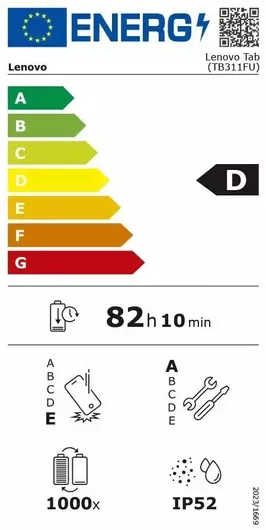 Tablet Lenovo TB311FU 10.1" 4 / 64GB WiFi Σετ με Clear Case Luna Grey