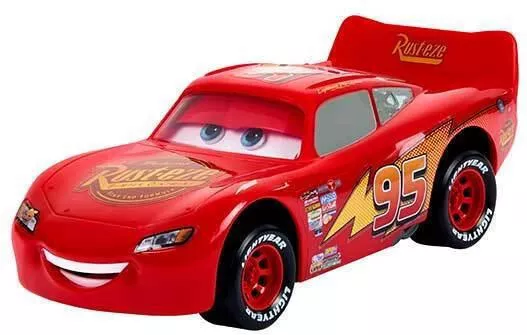 Αυτοκινητάκι Mattel Lightning McQueen Κεραυνός Μακουίν που Αλλάζει Εκφράσεις Απλά για 3+ Ετών