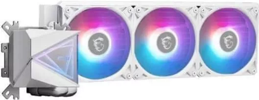 Υδρόψυξη Επεξεργαστή MSI MAG CoreLiquid Τριπλού Ανεμιστήρα 120mm για Socket 115x με ARGB Φωτισμό Λευκό