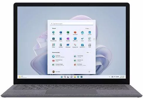 Laptop Microsoft Surface 5 13.5" (I5-1245U/16GB/512GB SSD/W11 Pro) Platinum Alcantara (R8P-00009)